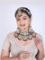 Gold-Plated Kundan Studded Jewellery Set,SAMC